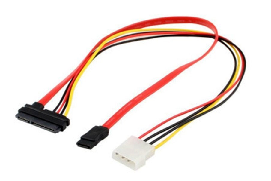 [vaps_2]SATA22(7+15) pin - IDE4 pin & SATA7 pin power supply adapter cable hard disk data cable including postage 
