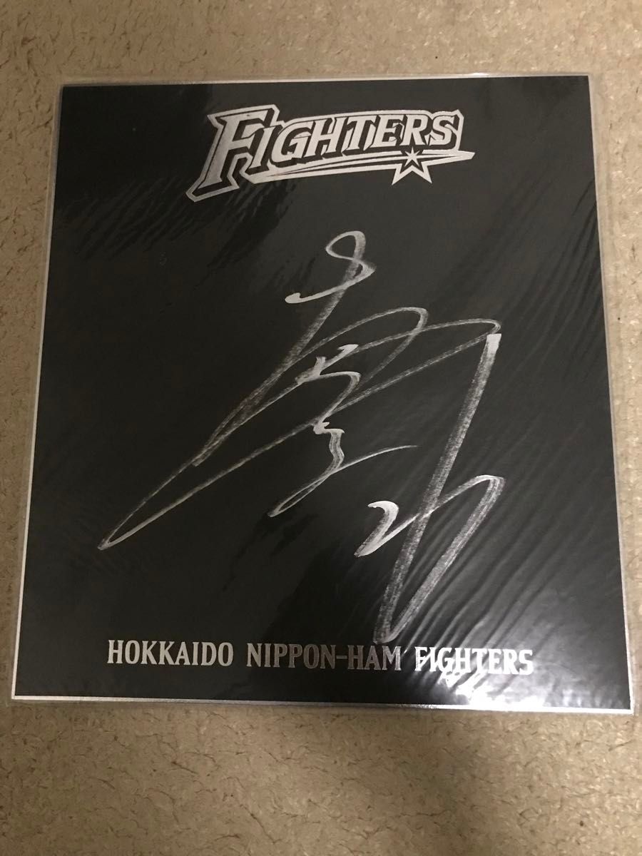 北海道日本ハムファイターズ 淺間大基 選手 直筆 サイン 色紙 北海道日本ハムファイターズ 淺間大基 選手 直筆 サイン 色紙