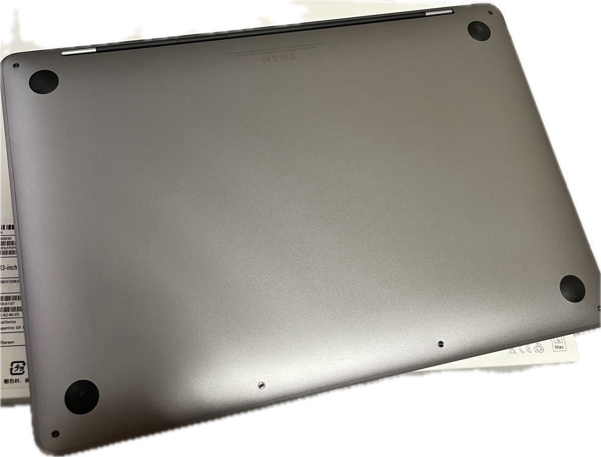 MacBookPro 13インチ　2020  i7 16GB 512GB スペースグレイ　USキーボード