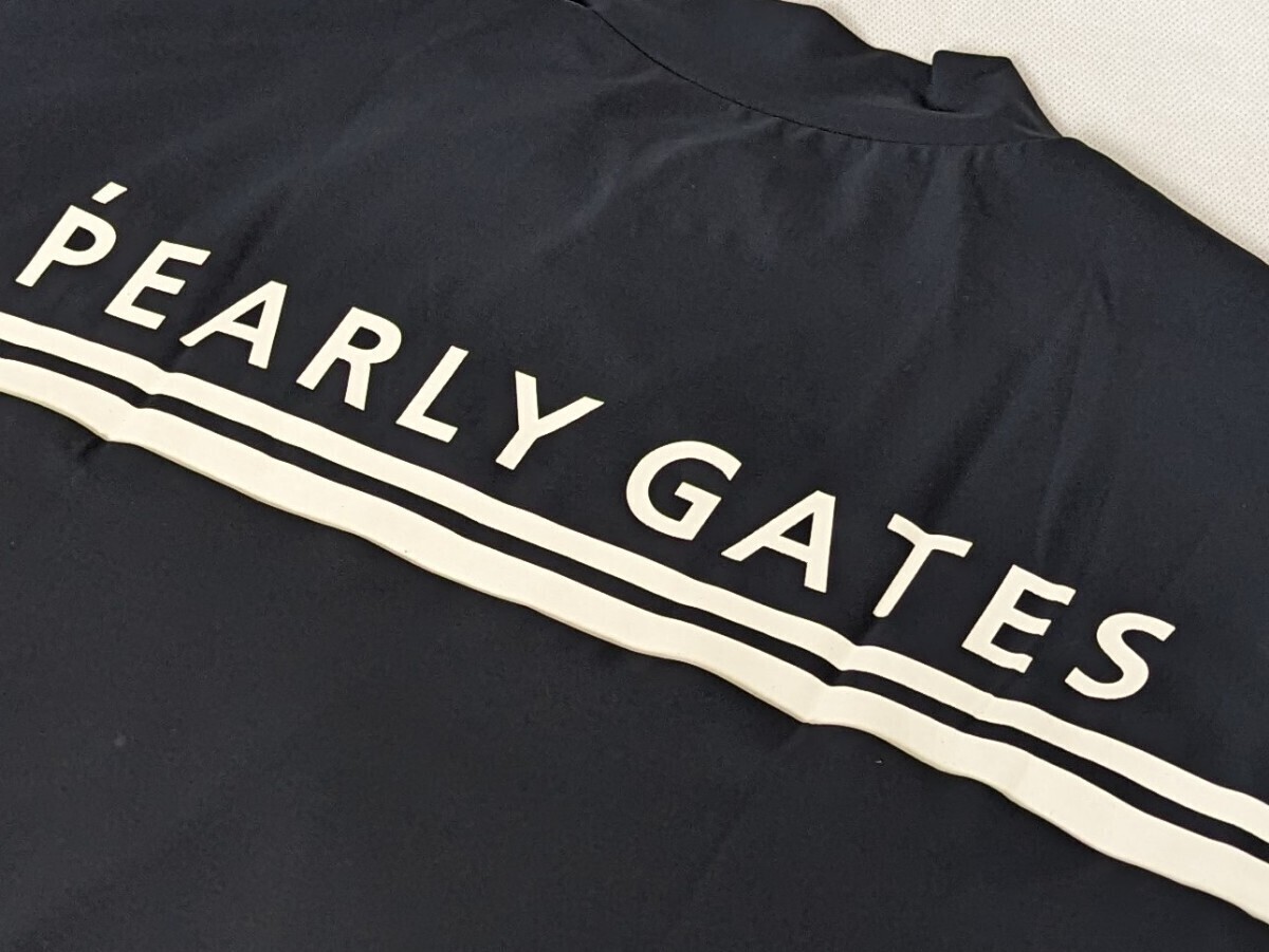 ★新品正規品 PEARLYGATES/PGG MFY 超軽量天竺 半袖 モックネック カットソー size5(L) 優れた吸水速乾性、ストレッチ性、軽量性_画像7