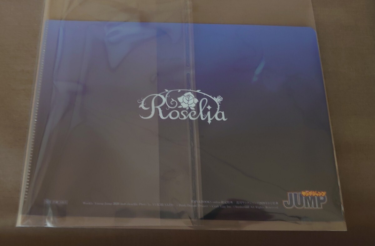 ヤングジャンプ HMV購入特典 Roselia クリアファイル