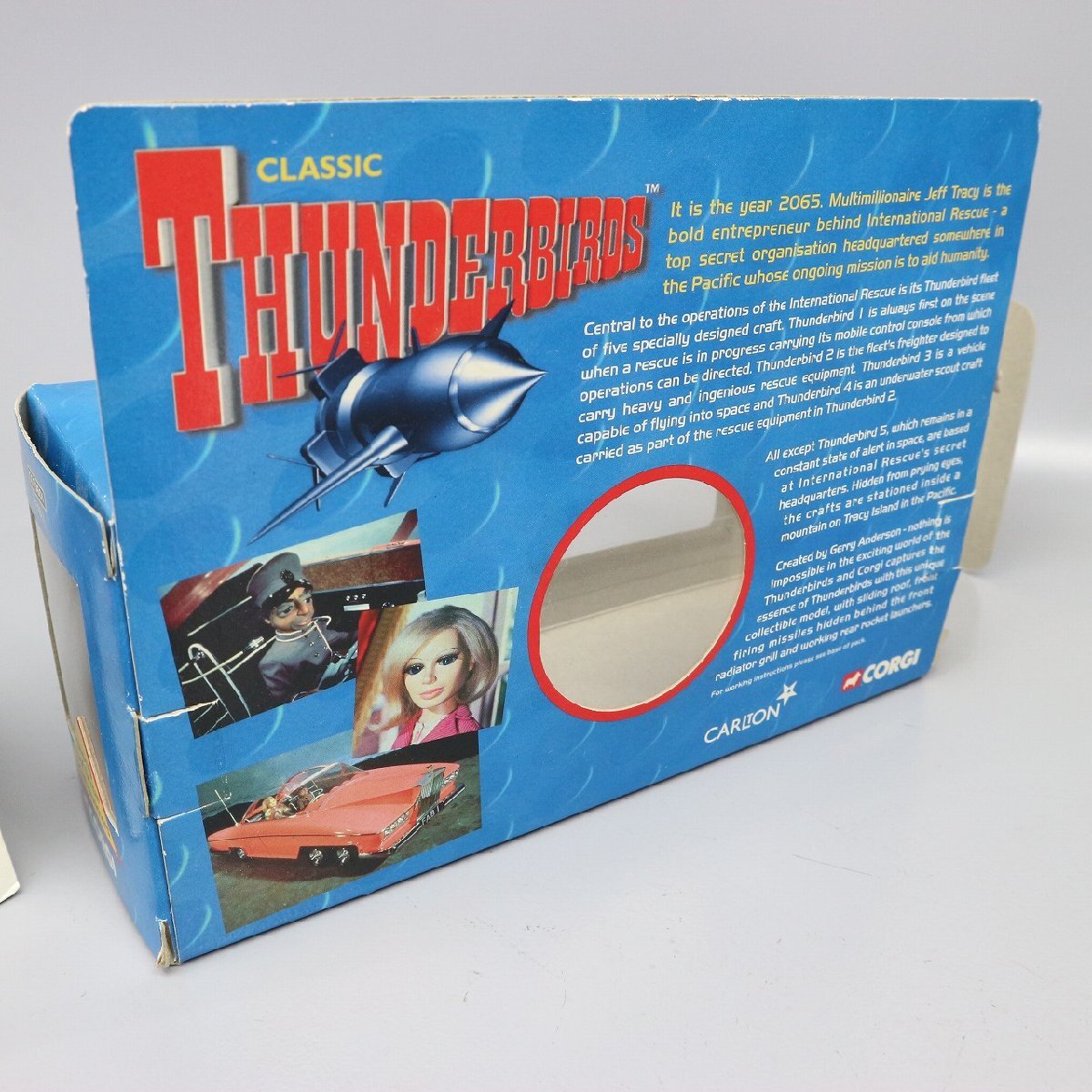 CORGI Thunderbird FAB 1pene rope number THUNDERBIRDS 231120SD0076