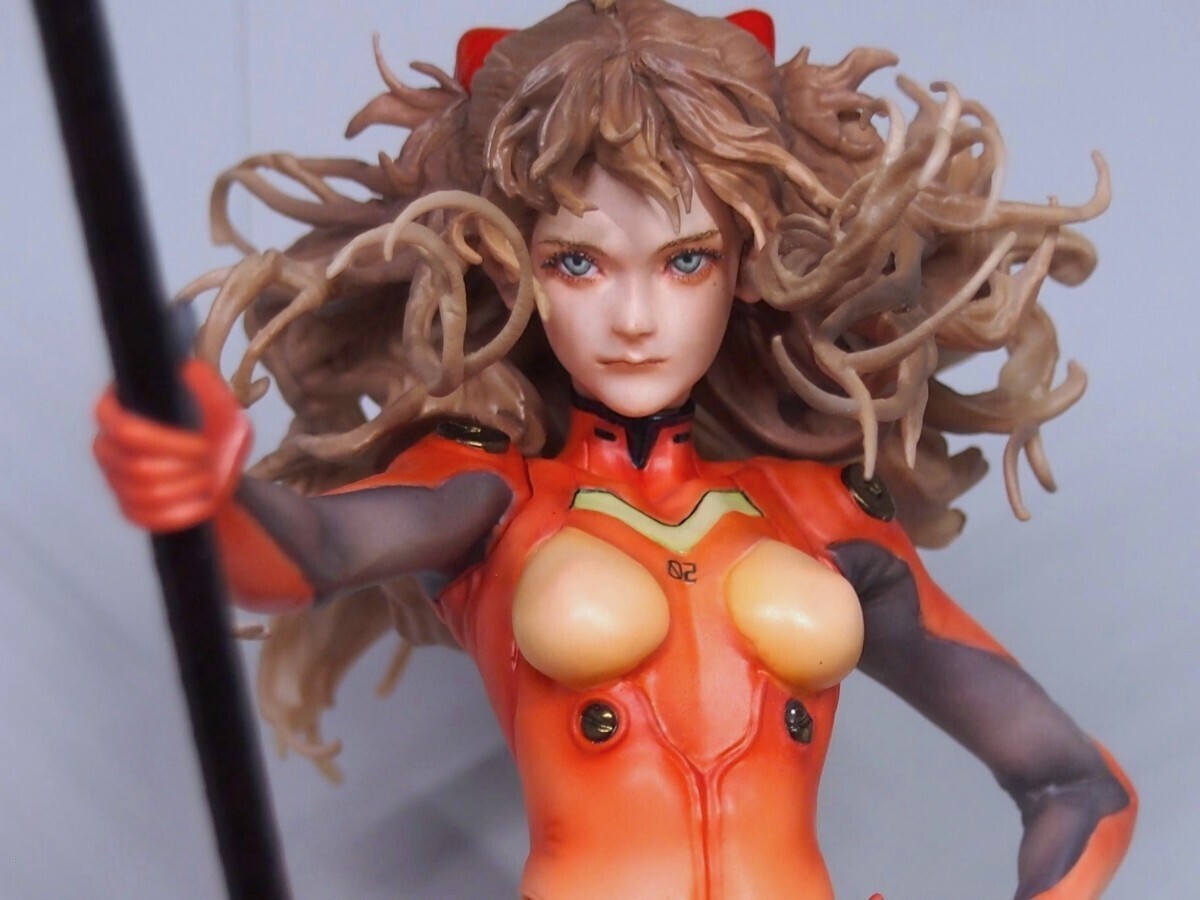 塗装済み完成品　ガレージキット　ワンフェス　Entei　Ryu　アスカ　EVA-ASUKA　エヴァンゲリオン　1/7　_画像1