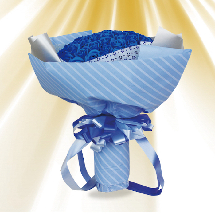  мыло цветок букет букет темно-голубой синий автомобиль bon мыло материалы подарок подарок модный . симпатичный . цветок День матери праздник 