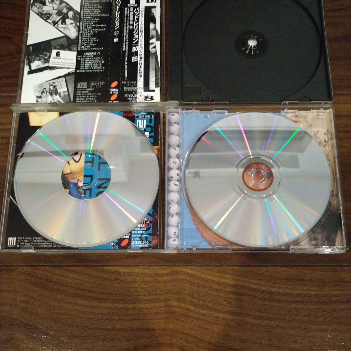 【送料無料】BAD RELIGION CDアルバム 2タイトルセット 80-85 NO SUBSTANCE バッドレリジョン パンクロック_画像4