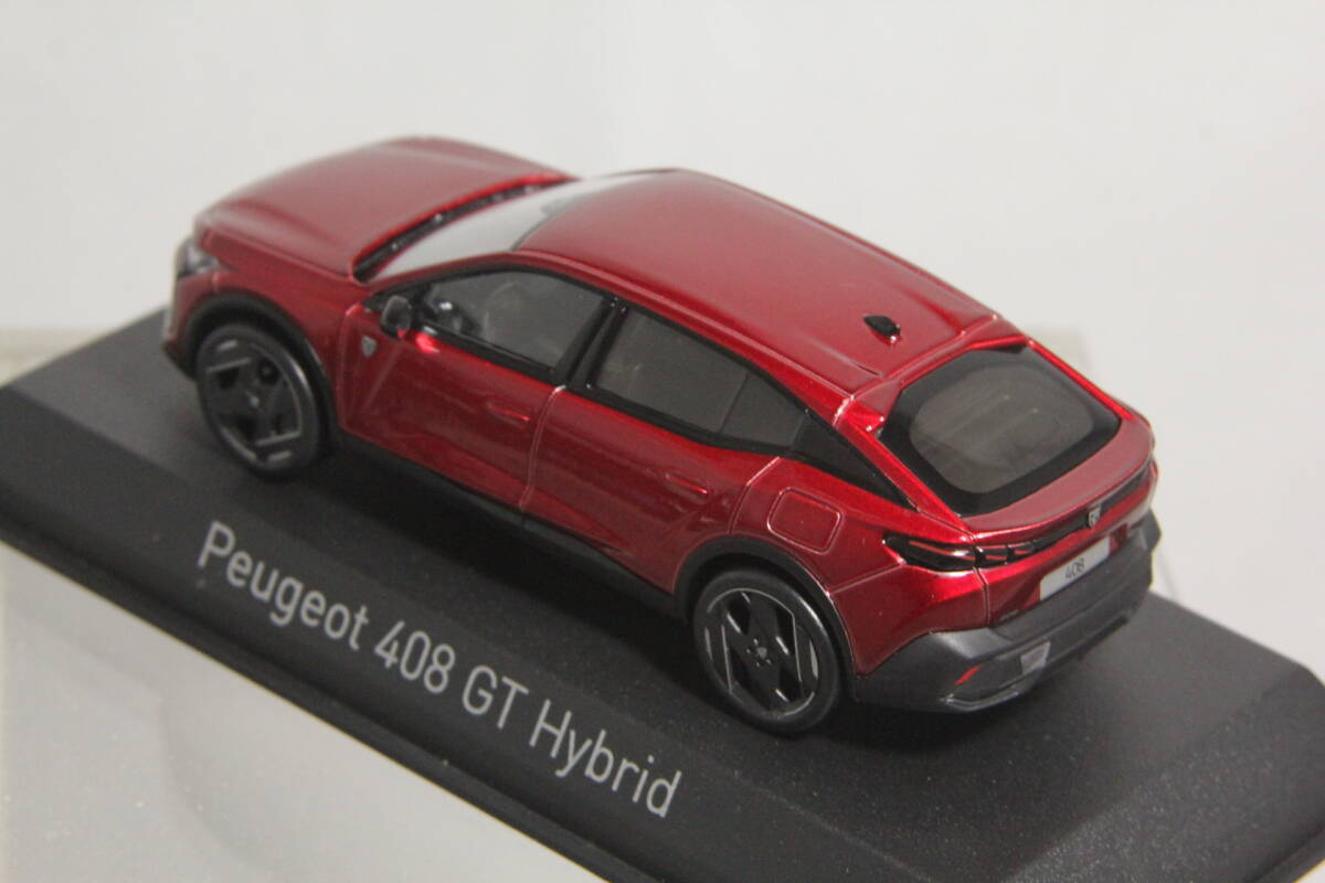 NOREV 1/43 プジョー 408 GT ハイブリッド 2023 Elixir Red_画像5