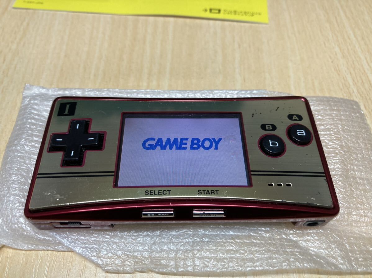 ゲームボーイミクロ ファミコンカラー　任天堂 Nintendo ニンテンドー GAME BOY micro_画像2