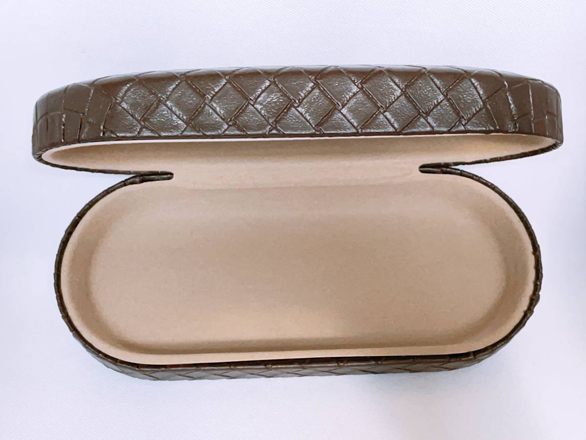 15A650 ボッテガヴェネタ メガネケース 新品未使用 長期保管品 ブランド BOTTEGA VENETA イタリア製 眼鏡拭き 小袋 眼鏡_画像9