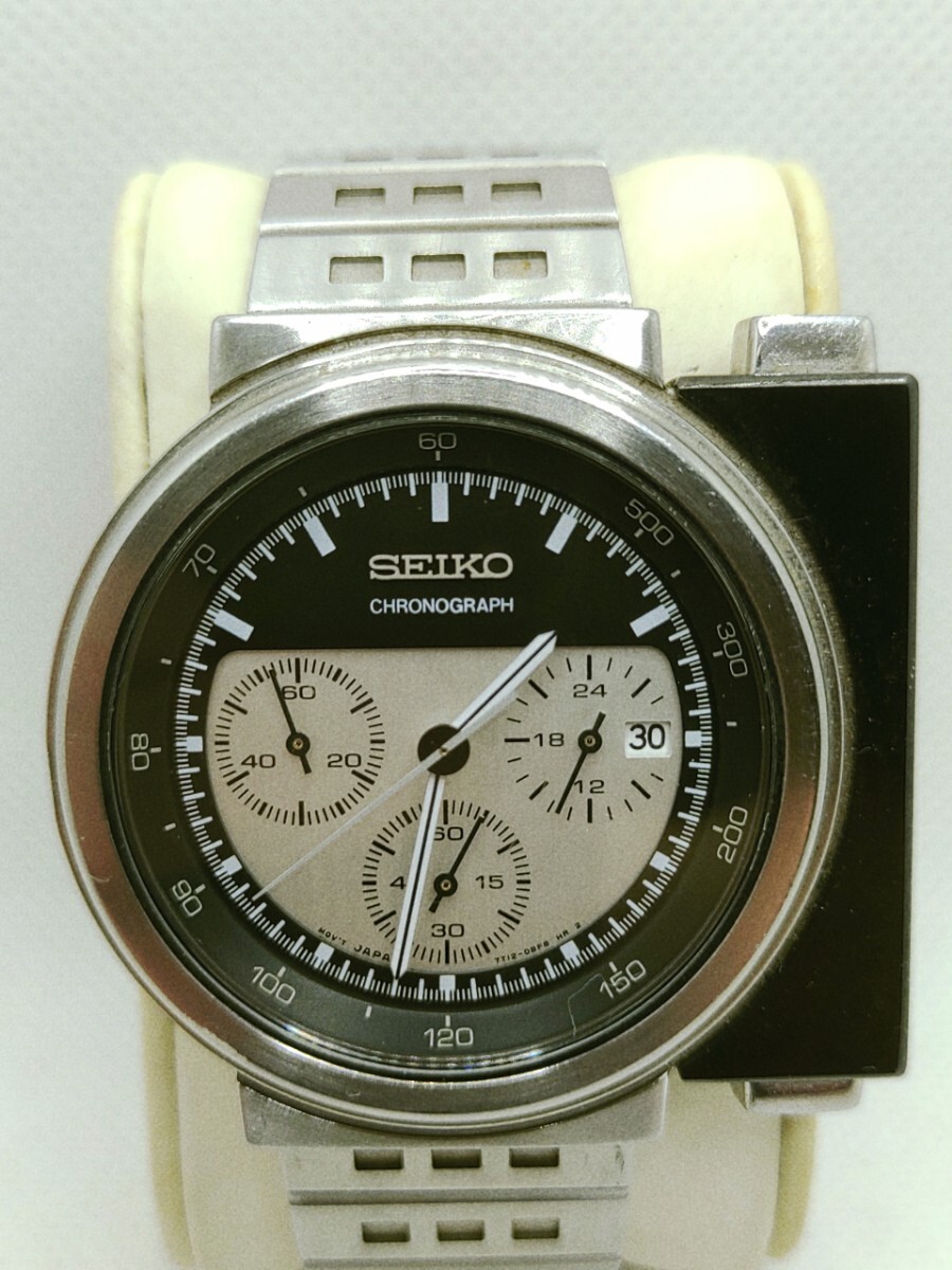 バッテリー良好 SEIKO 7T12-0BN0 腕時計 アナログ シルバー限定モデル メンズ GIUGIARO DESIGN HPY-17000 【動作確認品】 の画像1