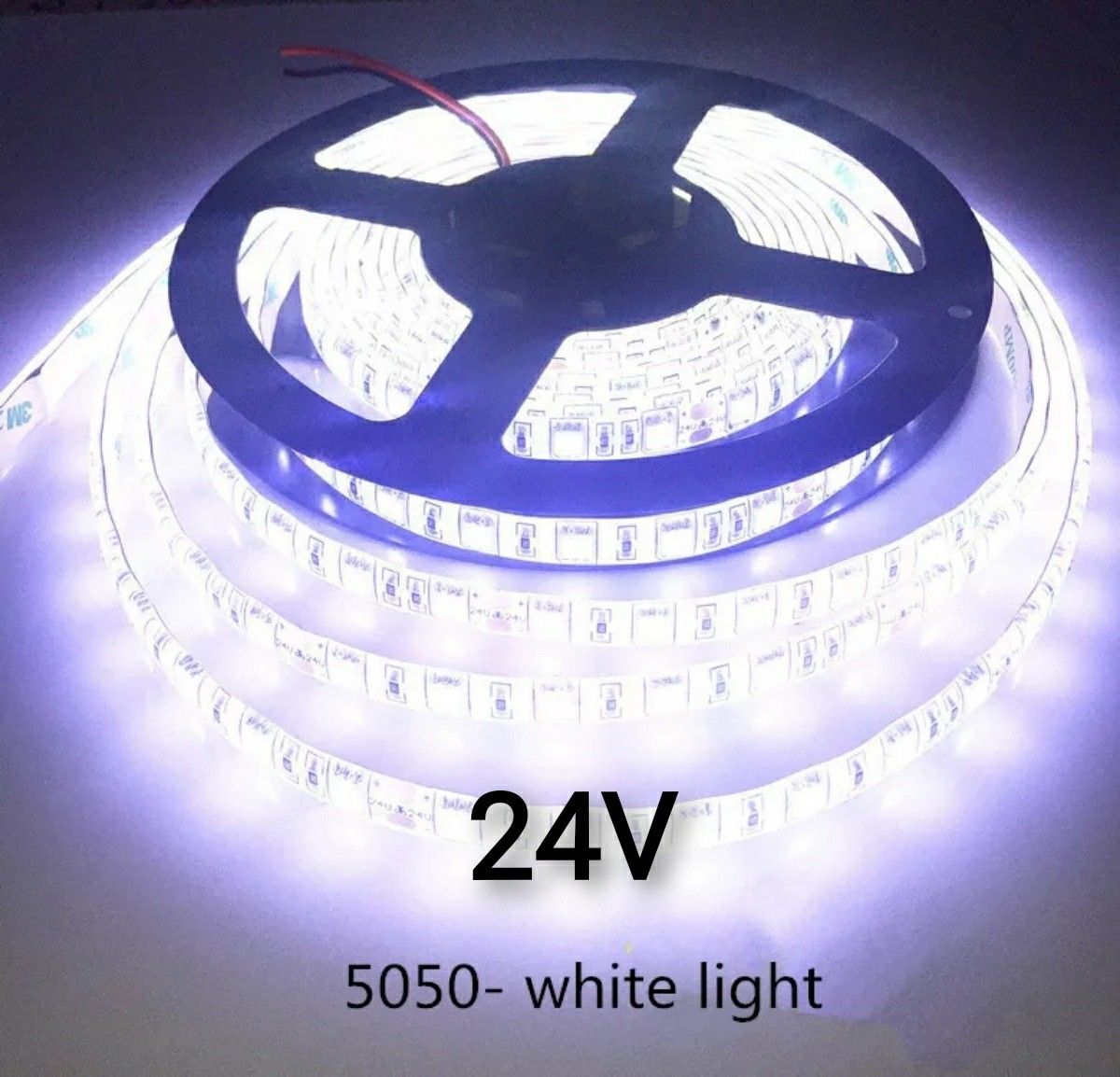 スーパーブライト 正規品 24V LED テープライト 防水 5m× 2本 ホワイト ワンタッチコネクター 2本付き トラック用品