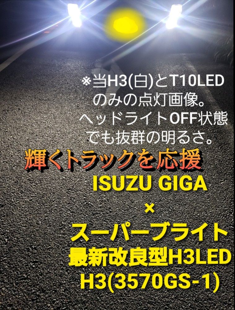 H3 LED フォグランプ 12V 24V 兼用 普通車 ～トラック (10V~60V) フォグ ライト バルブ ホワイト 2個