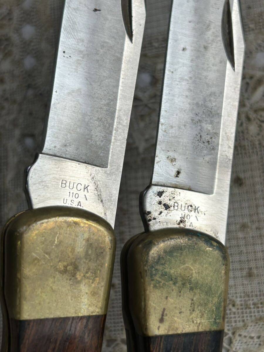  электрик нож складной нож BUCK USA производства Hitachi . магазин и т.п. 8шт.@.. текущее состояние б/у товар кемпинг нож 