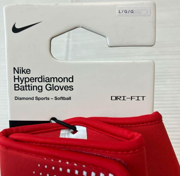  free shipping new goods NIKE softball batting glove L(US size )