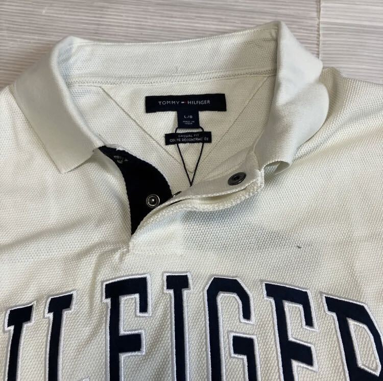 送料無料 新品 TOMMY HILFIGER Varsity Logo Polo