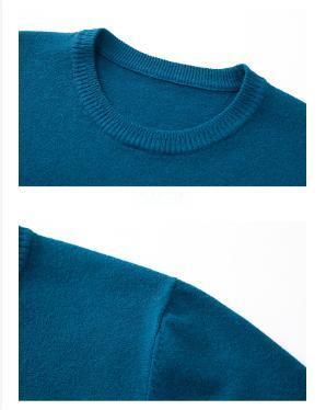 サマーセーター ニットTシャツ 半袖ニット メンズ サマーニット トップス カットソー カジュアル ネイビー 3XL_画像4