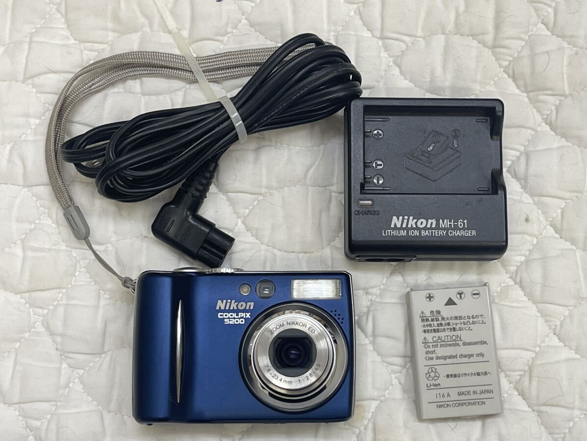 ニコン Nikon コンパクトデジタルカメラ COOLPIX 5200 デジタルカメラ _画像7