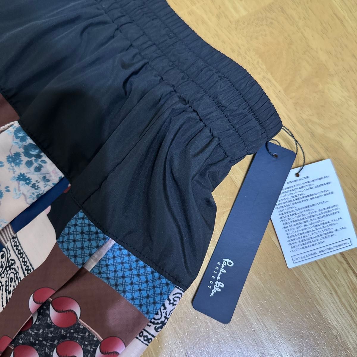 新品タグ付】Pauline Bleu ポリーヌブロー 総柄プリーツスカート 新品タグ付】Pauline Bleu ポリーヌブロー 総柄プリーツスカート