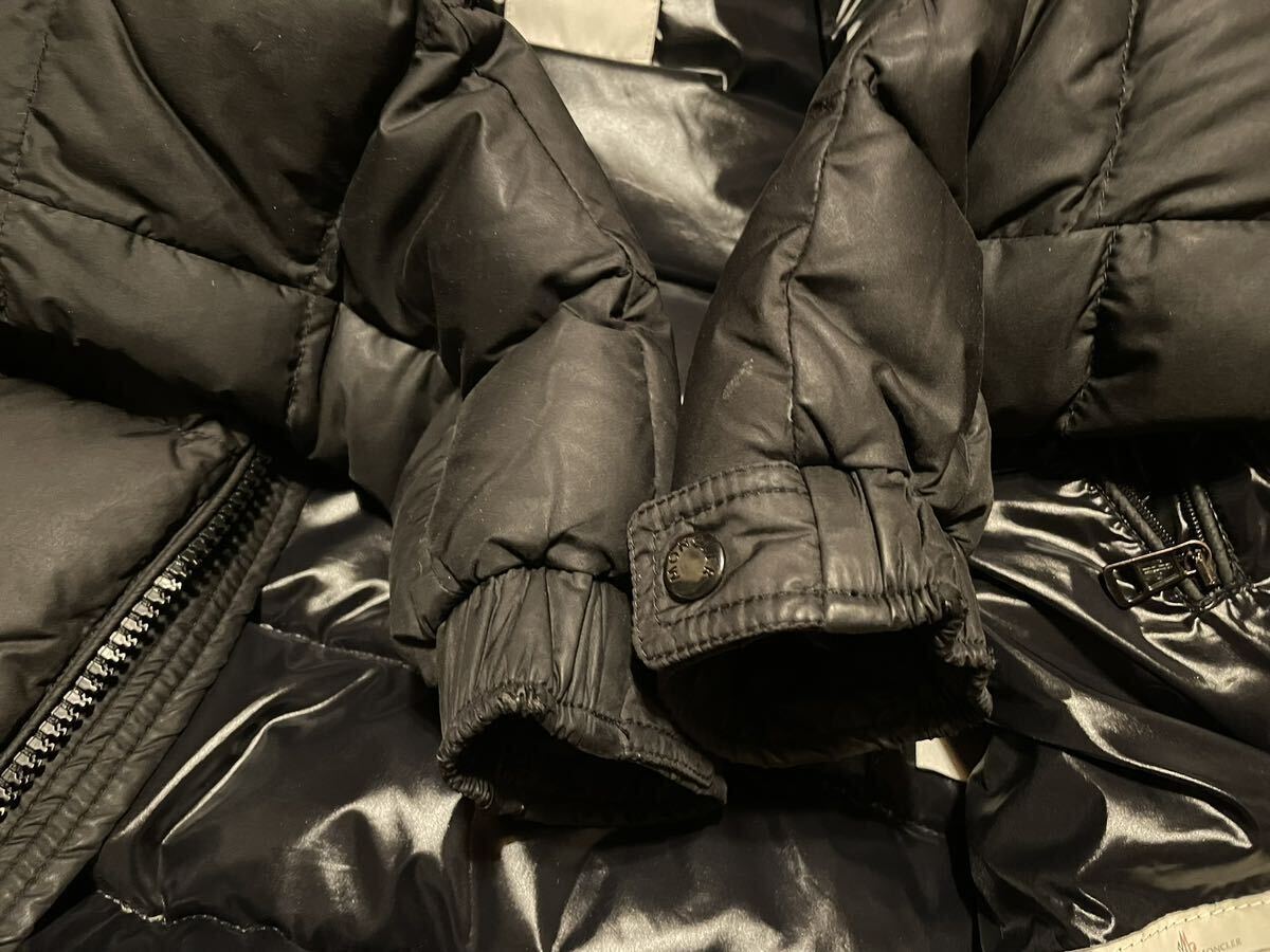 【正規輸入品】アウトレット品 超希少品マットブラック Moncler MAYA マットモデル CHEVALIER サイズ0 管13_画像7