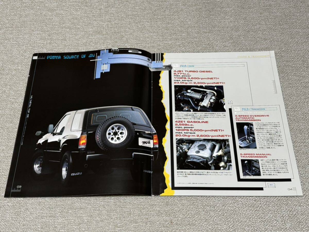 【旧車カタログ】 1992年 いすゞミュー UCS17/55系_画像3