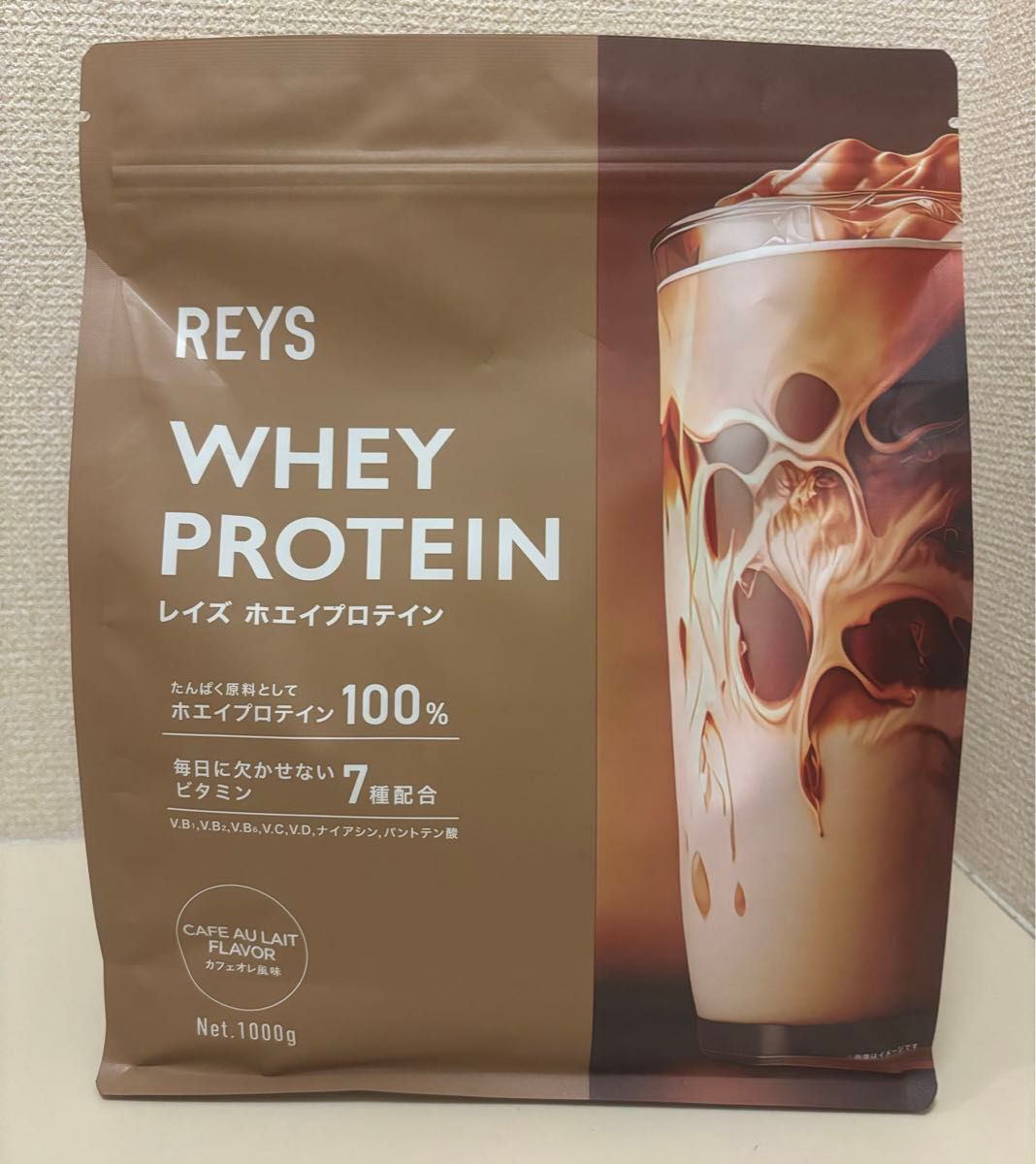 カフェオレ風味 REYS レイズ ホエイ プロテイン カフェオレ風味 1kg