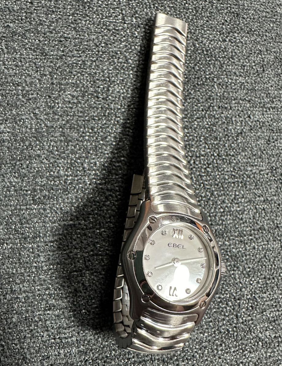 美品 エベル EBEL 9157F11/9725 レディース 腕時計 付属品有り クォーツ の画像5