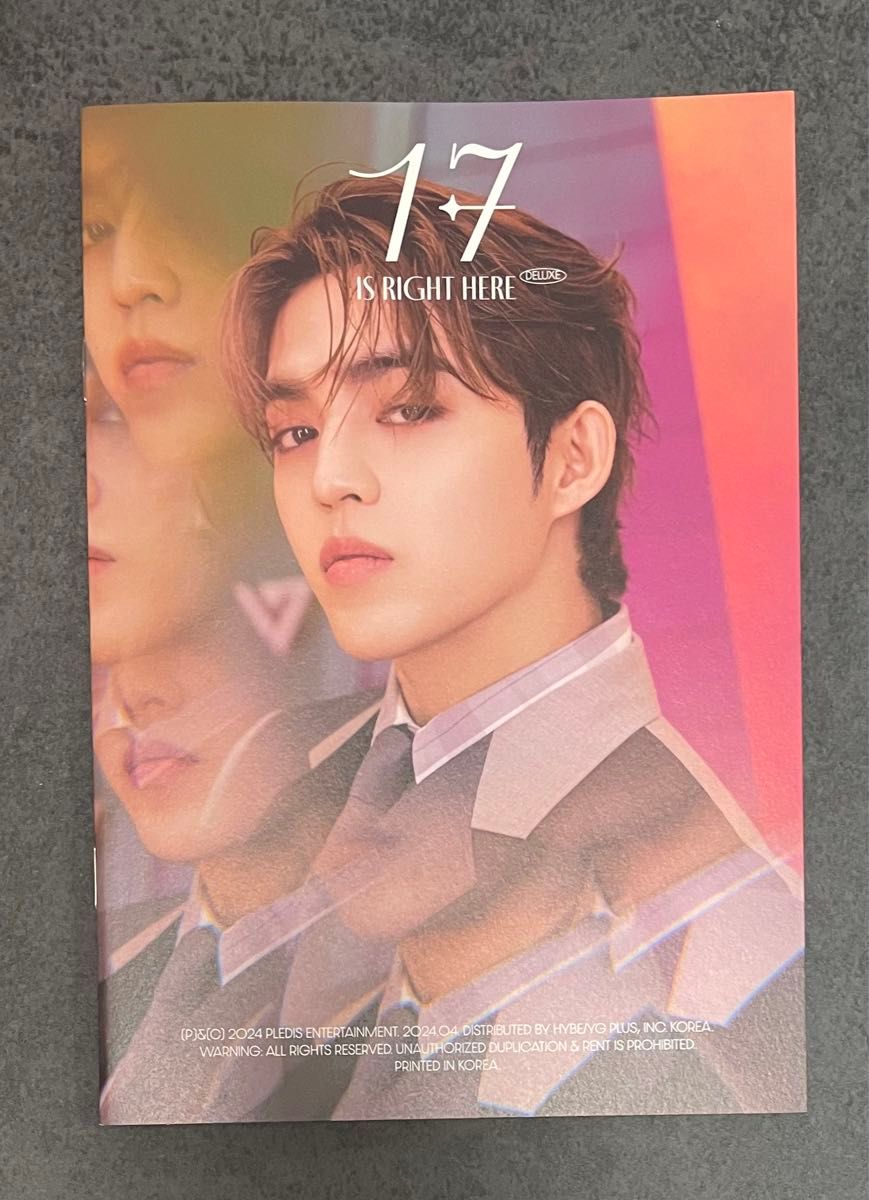 ジョンハン】seventeen ベストアルバム 17 IS RIGHT HERE deluxe ジョンハン】seventeen ベストアルバム 17 IS RIGHT HERE deluxe