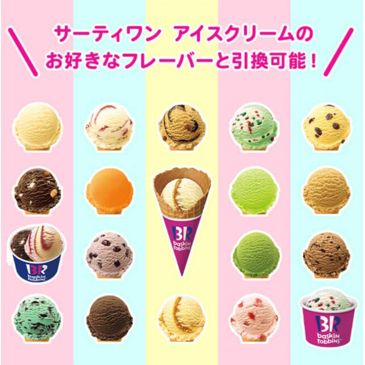 【新品】サーティワン デジタルギフト券 1,000円分 Baskin Robbins_画像3