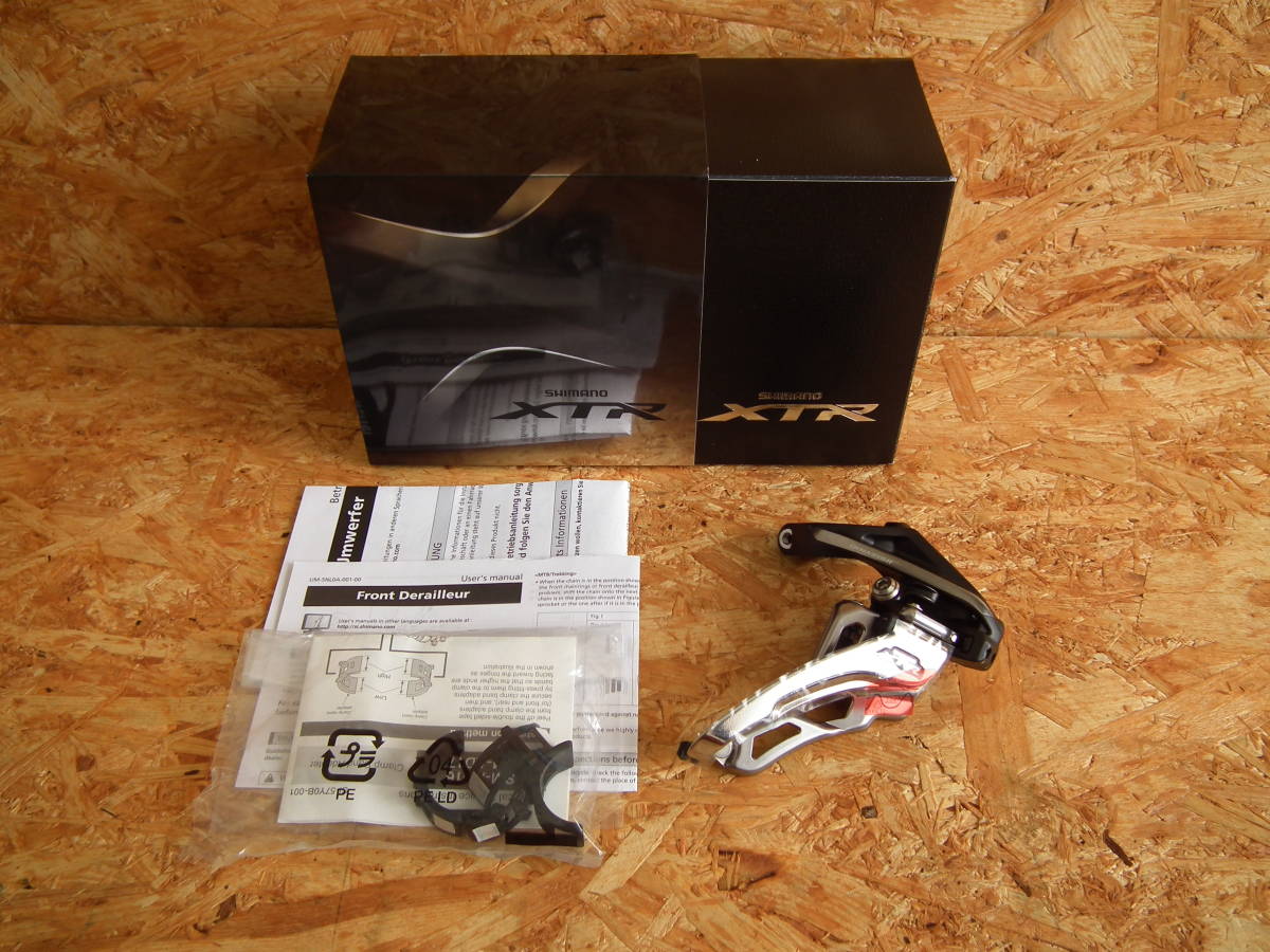 SHIMANO(シマノ) XTR フロントディレイラー FD-M9000-H 3×11S (SIDE SWING DYNA-SYS11 HG-X11 フロントプル)