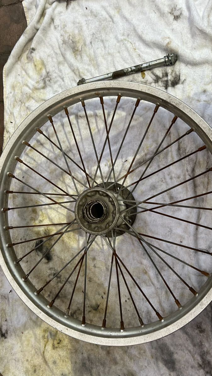 kdx125sr original wheel 