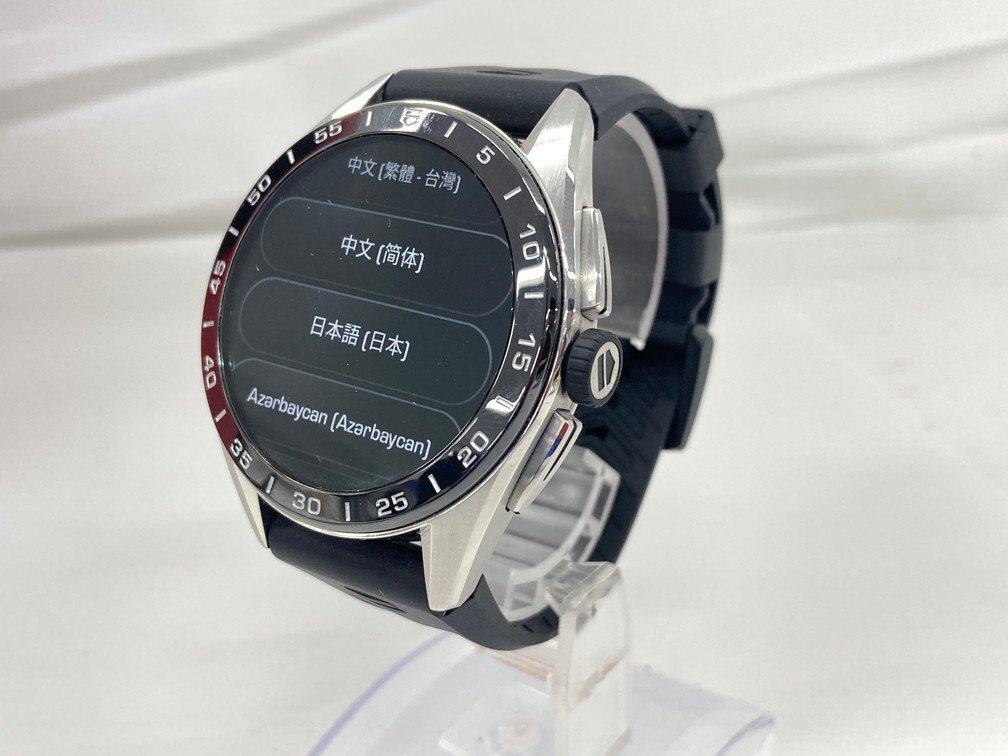 TAG HEUER TAG Heuer smart watch wristwatch SBR8A10 electrification 0 box attaching [CDBD8034]