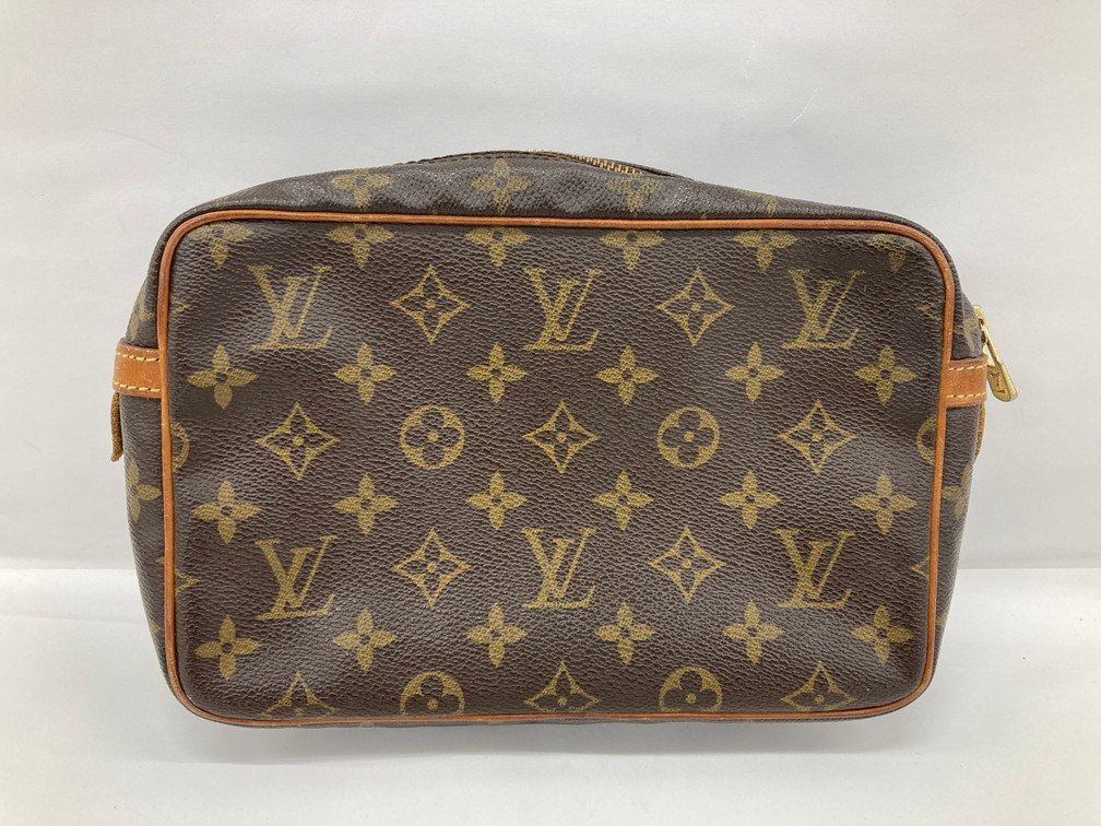 LOUIS VUITTON ルイヴィトン モノグラム コンピエーニュ23 872TH ジャンク品【CEAB7079】の画像2