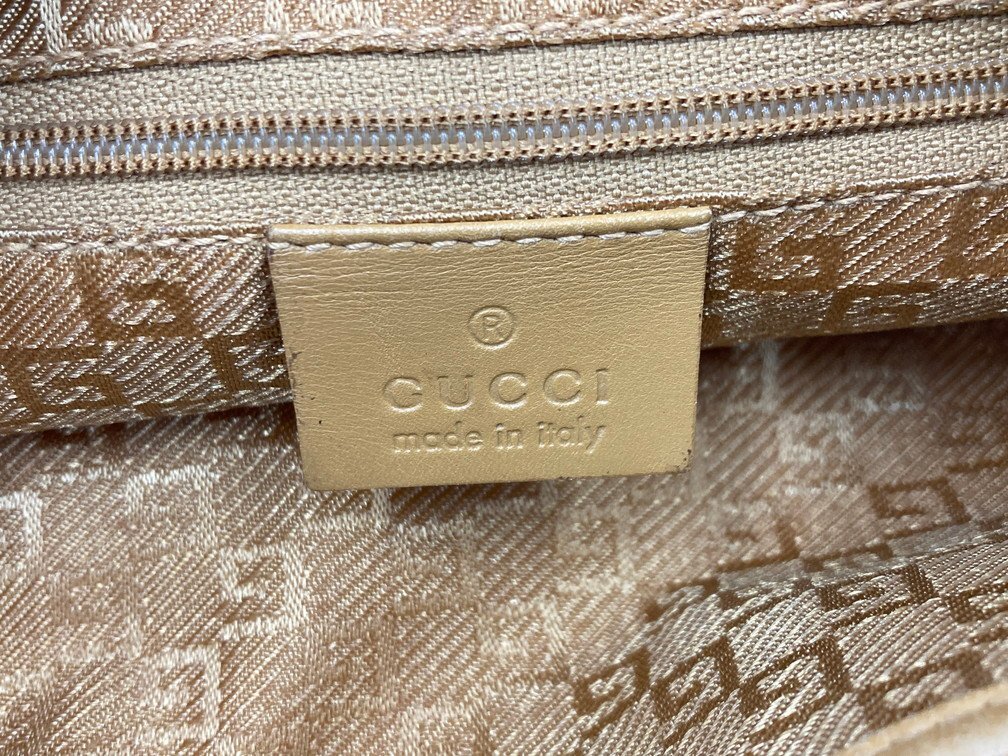 GUCCI グッチ バンブー ショルダーバッグ 001 4060 002058【CEAC7022】の画像7