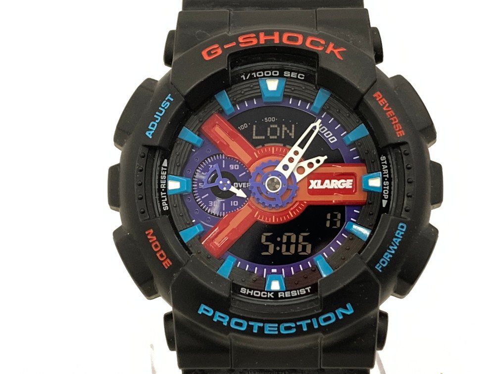 CASIO カシオ G-SHOCK 腕時計 GA-110 XLARGEコラボ 箱付き 稼働品【CEAD5014】の画像1