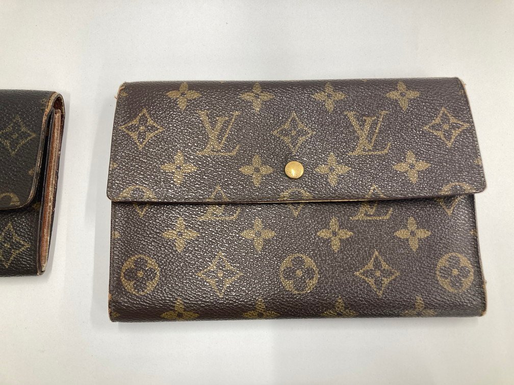 財布 6点 おまとめ LOUIS VUITTON ルイ ヴィトン モノグラム ポルトモネビエ/サラ/ポルトトレゾールエテュイシェキエ/他【CEAI4002】の画像3