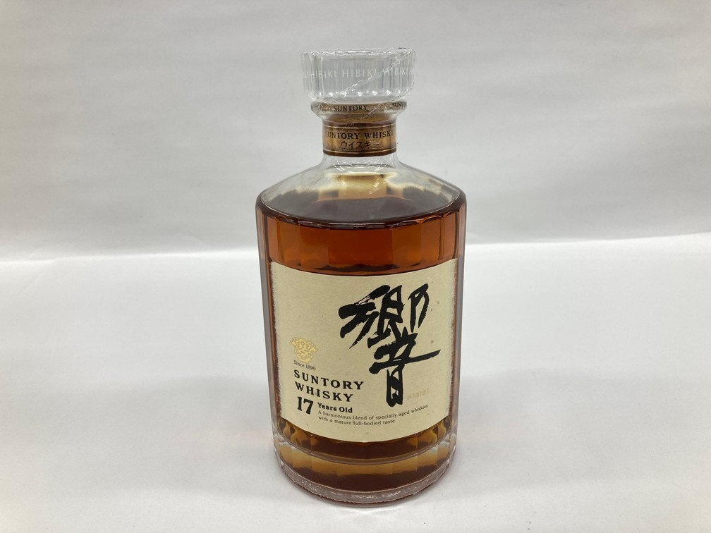 SUNTORY　サントリー　響17年　ウィスキー　700ml　43度　国内酒　未開栓　箱付き【CEAJ7005】※東京都内限定発送※_画像2