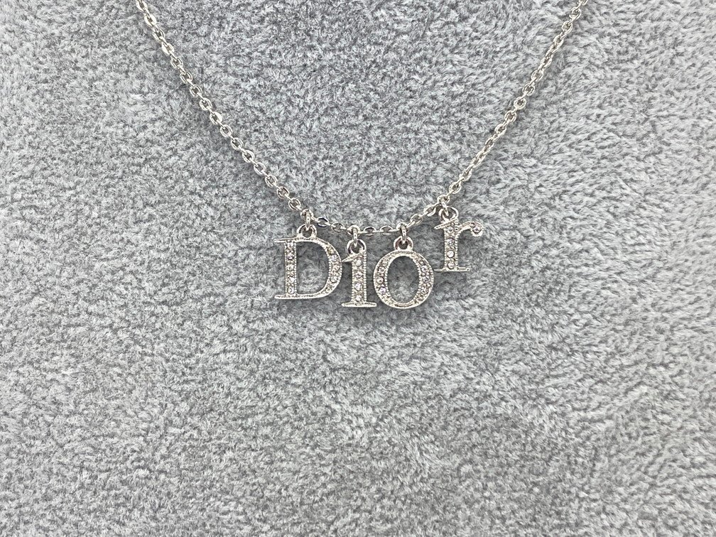 Dior ディオール ロゴ ネックレス【CEAK6015】_画像1