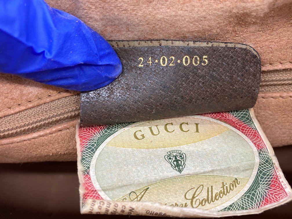 GUCCI グッチ シェリーライン ハンドバッグ 24 02 005【CEAM4048】_画像8