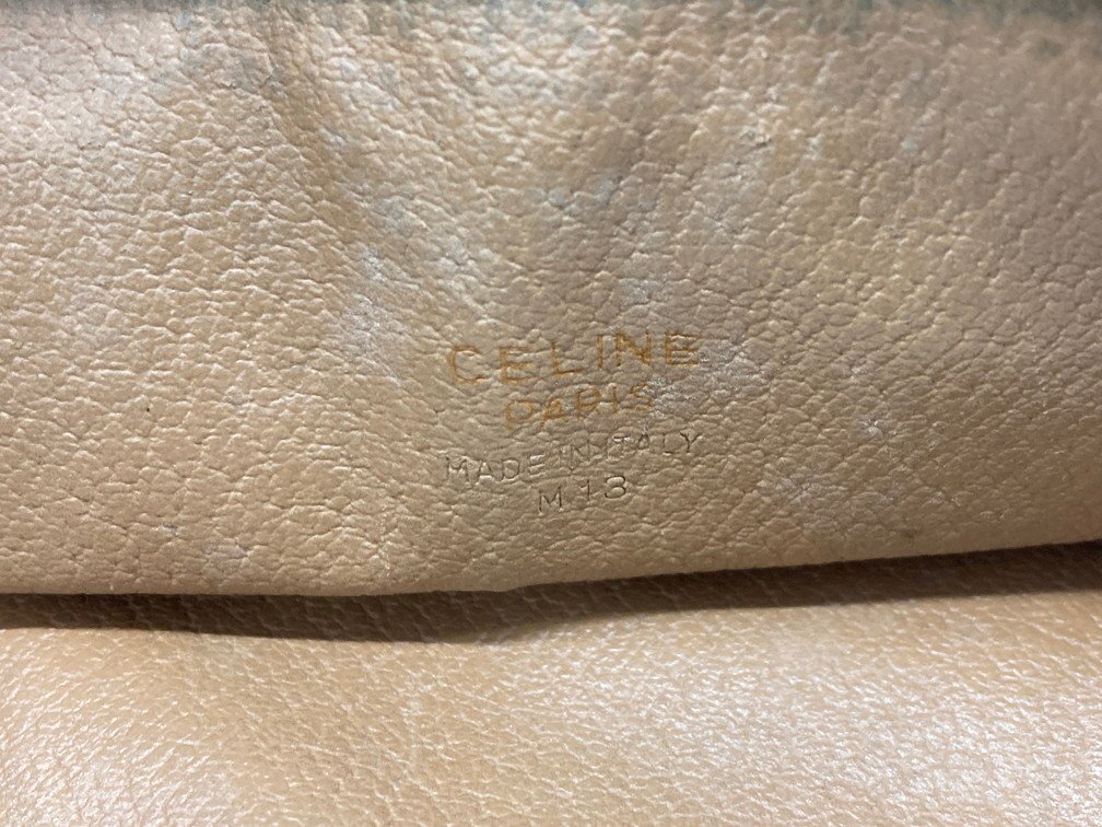 CELINE セリーヌ マカダム セカンドバッグ M18【CEAM4040】_画像6