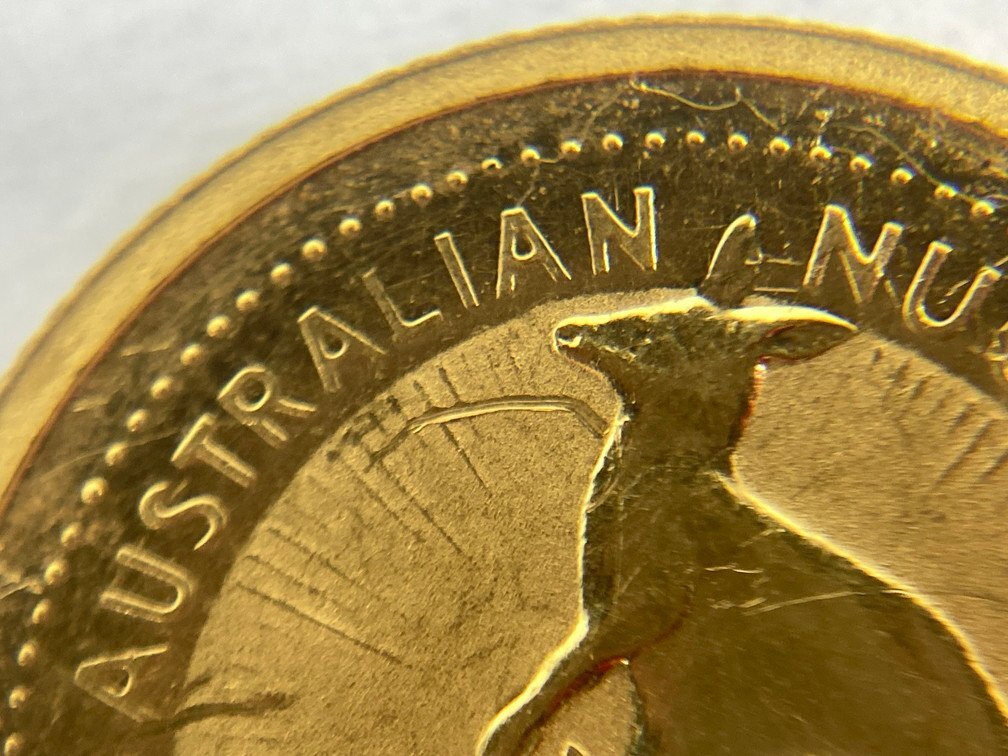 K24IG　オーストラリア　カンガルー金貨　1/20oz　1994　総重量1.5g【CEAH6029】_画像6