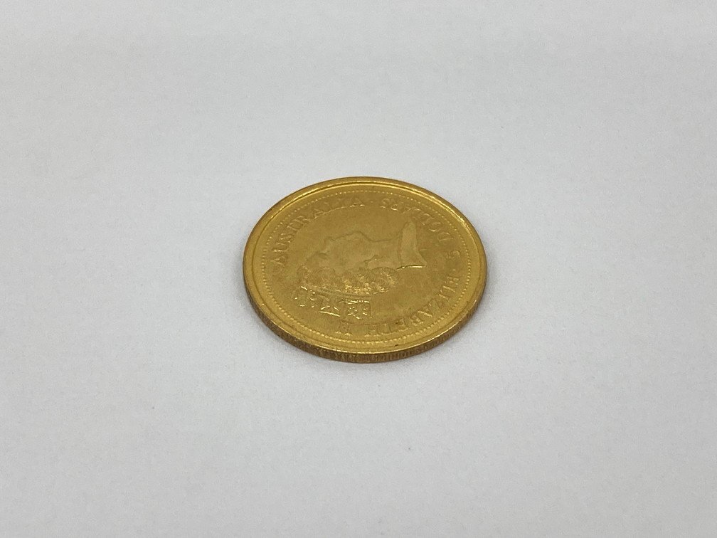 K24IG　オーストラリア　カンガルー金貨　1/20oz　1994　総重量1.5g【CEAH6029】_画像2