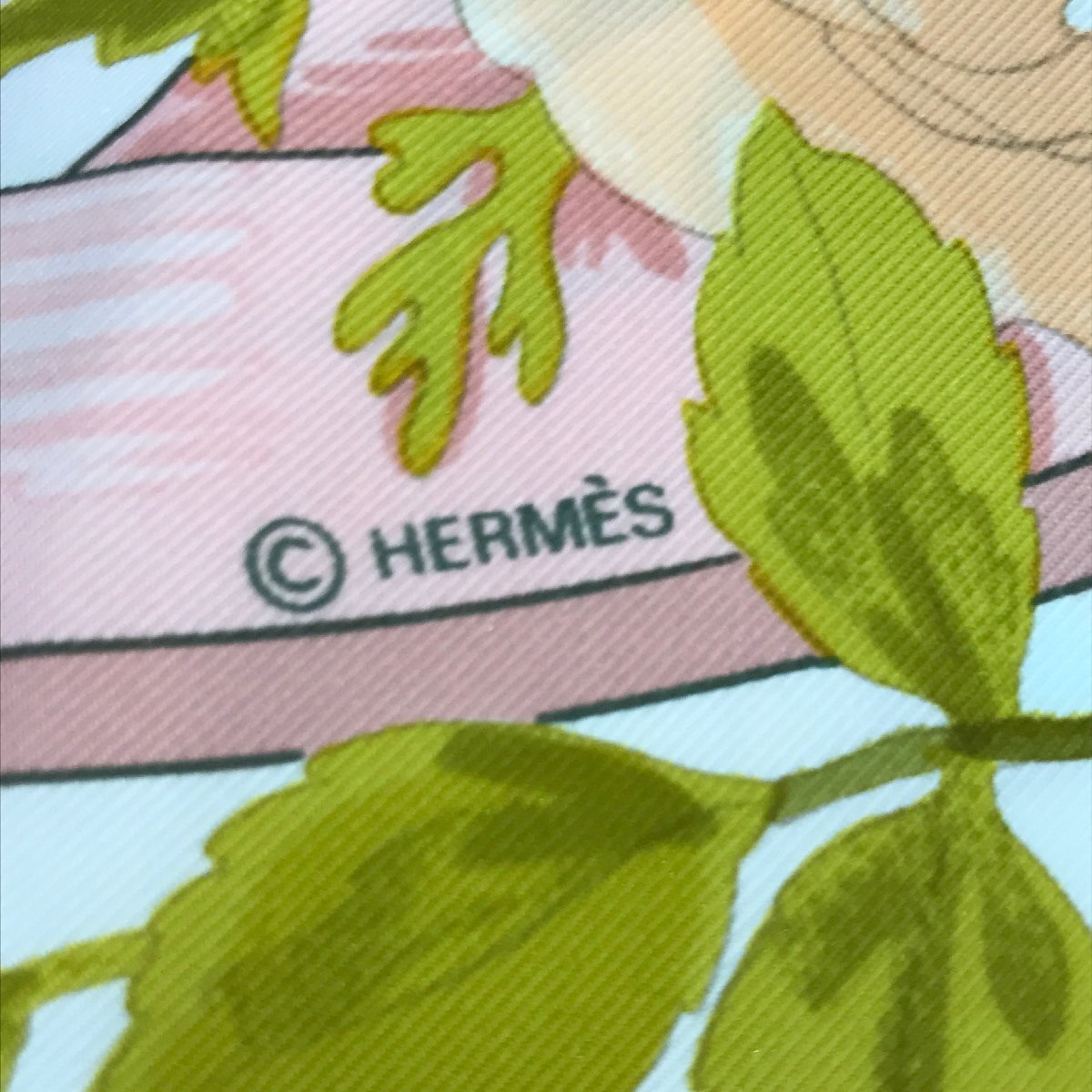Hermes エルメス スカーフ カレ90 ROMANTIQUE【CEAC3057】_画像10