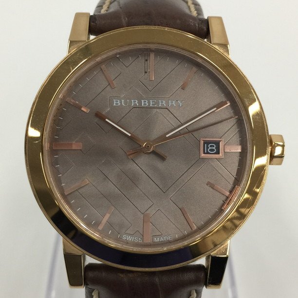 BURBERRY バーバリー 腕時計 BU9005 クォーツ 箱・替えベルト付き【CDAS2015】_画像1