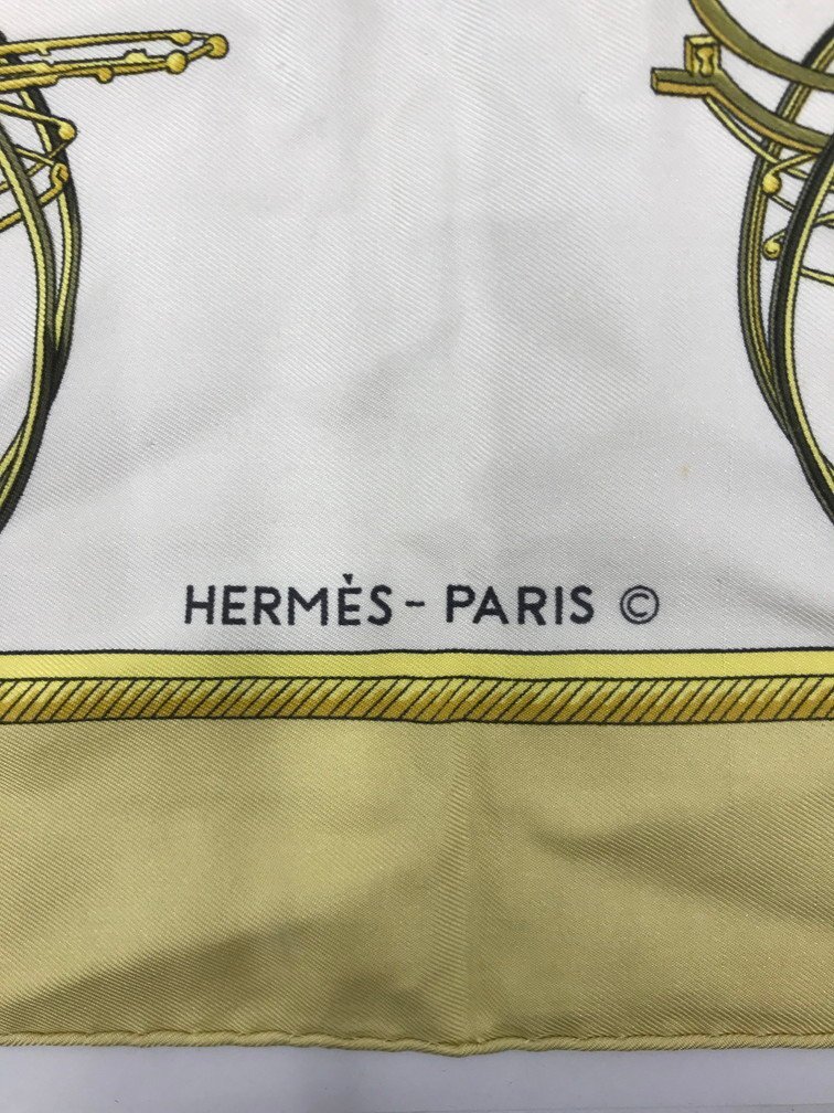 HERMES エルメス スカーフ カレ90 Les Voitures Nouvelles【CDBB5017】_画像6