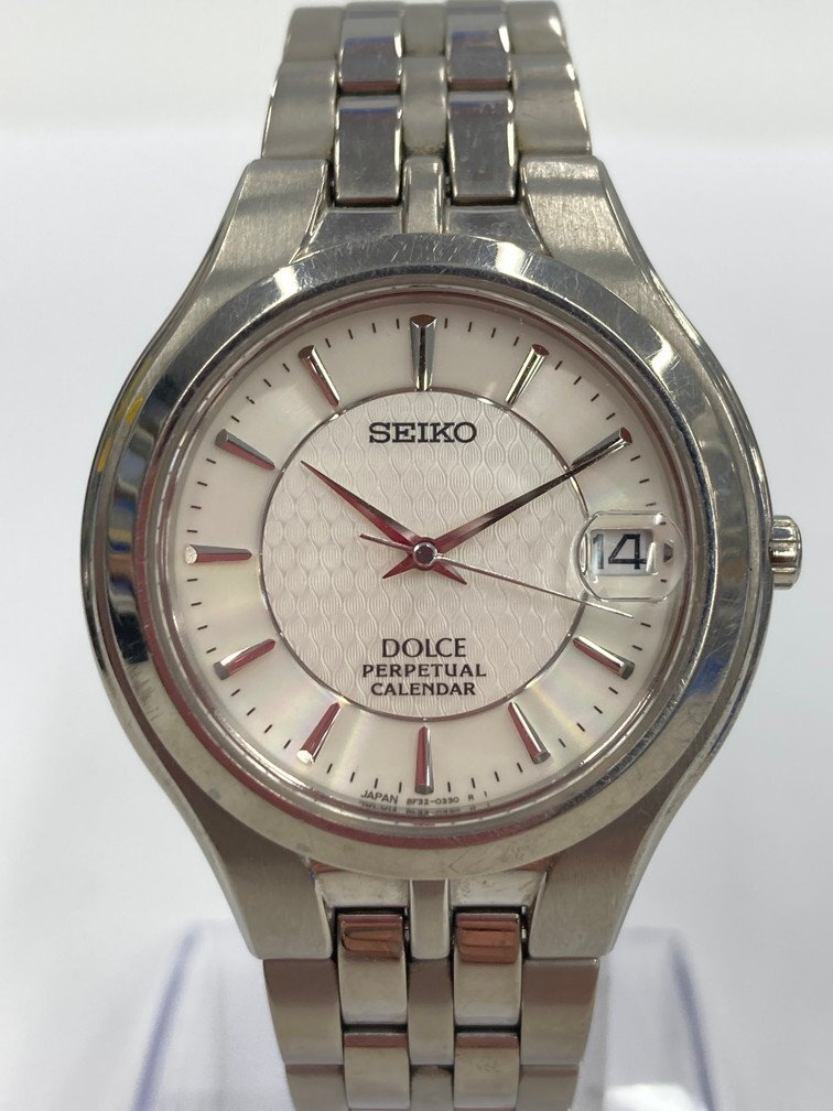 SEIKO Seiko Dolce wristwatch 8F32-0260 200060[CEAI4029]