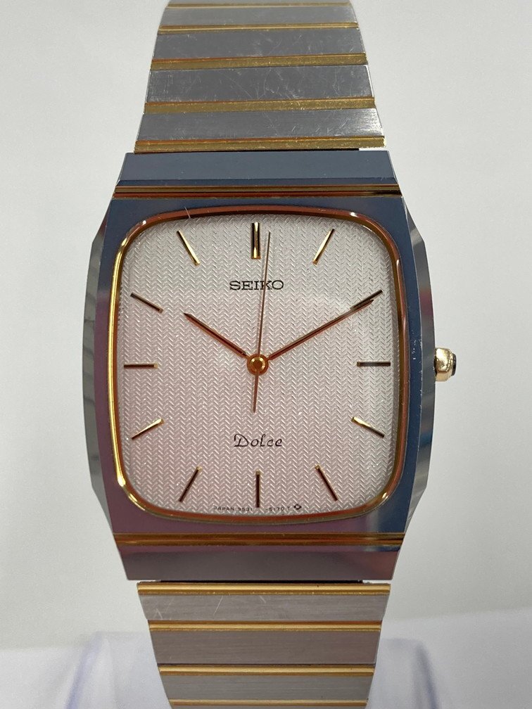 SEIKO Seiko Dolce 9531-5140 quartz wristwatch [CEAI4049]