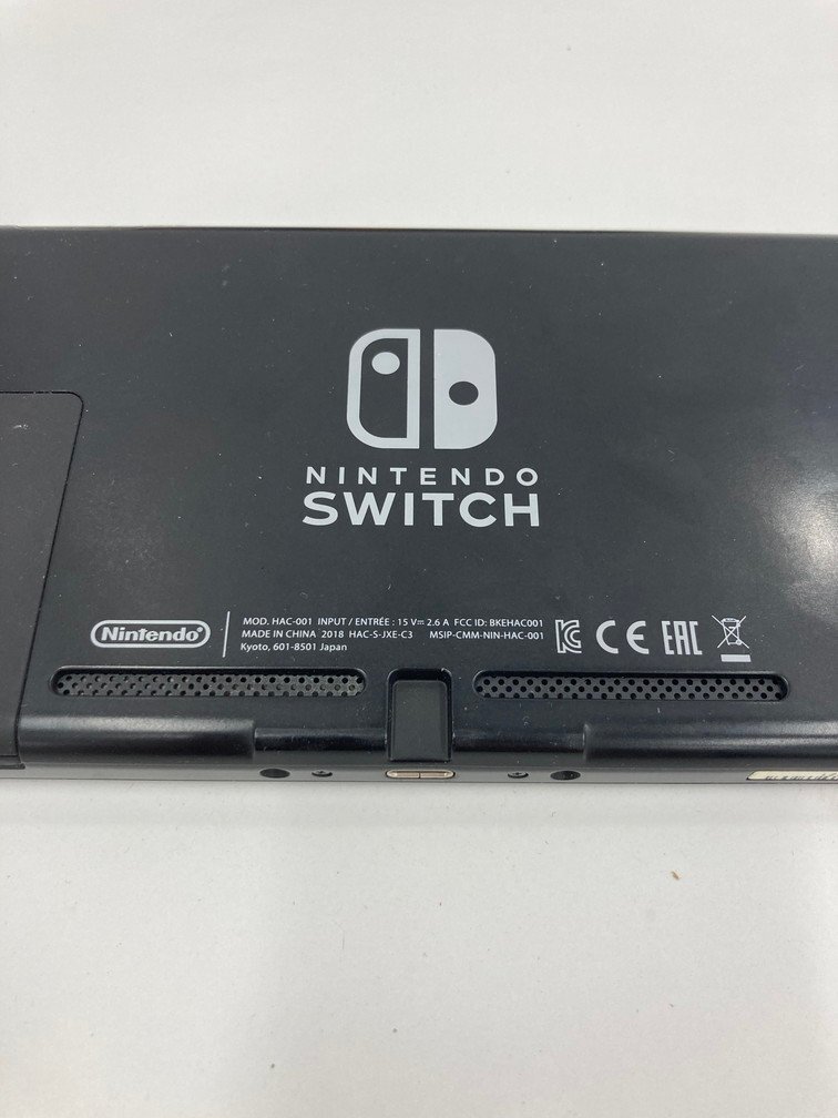Nintendo Switch ニンテンドースイッチ 本体 HAC-001 セット品 箱付き 通電〇 初期化済み【CEAL9015】_画像4