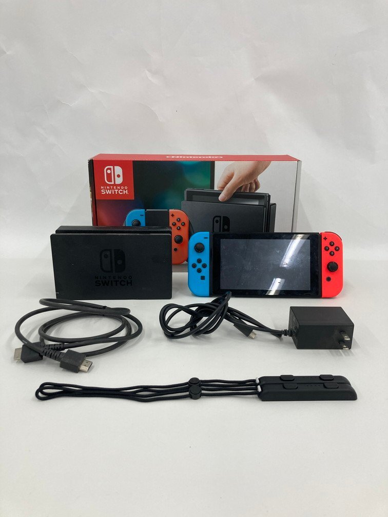 Nintendo Switch Nintendo switch body HAC-001 set goods box attaching electrification 0 the first period . ending [CEAL9015]