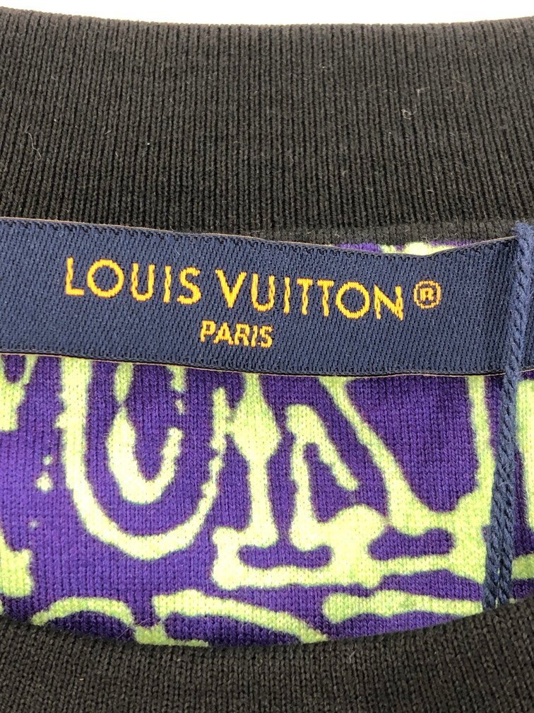 LOUIS VUITTON ルイヴィトン Tシャツ 1AFB83/CA36929 サイズS【CEAN7007】_画像4