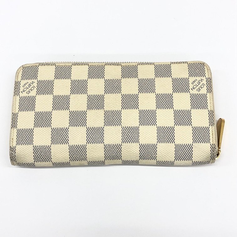 LOUIS　VUITTON　ルイ・ヴィトン　ダミエアズール　ジッピーウォレット　N60019/CA4039　長財布【CDBB6008】_画像2