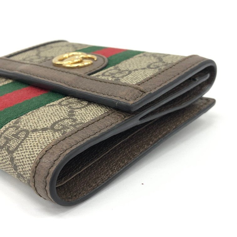 GUCCI　グッチ　523173・2149　二つ折り財布【CDBB6009】_画像4